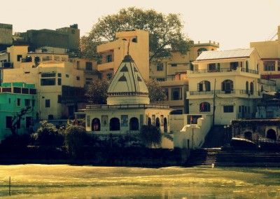 Temple and tank